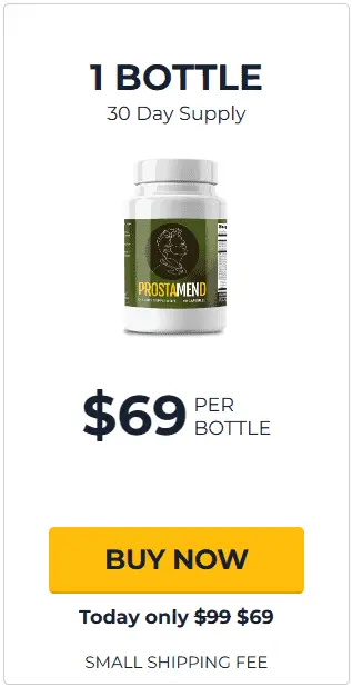 ProstaMend 1 bottle price