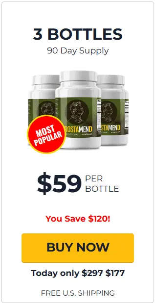 ProstaMend 3 bottle price